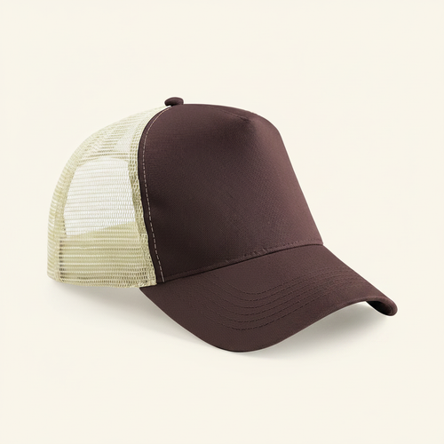 Trucker cap brown/beige - studio cream